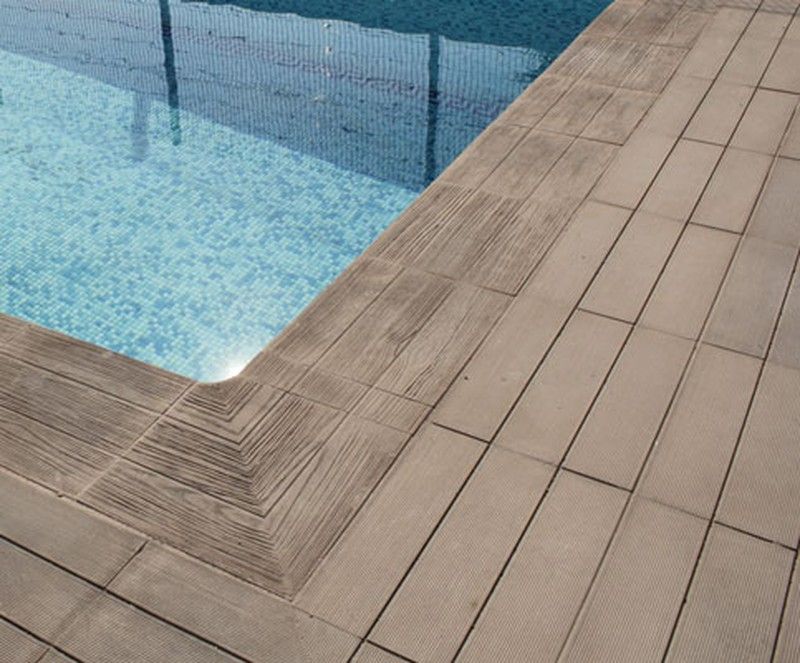 Detalles de los remates en hormigón