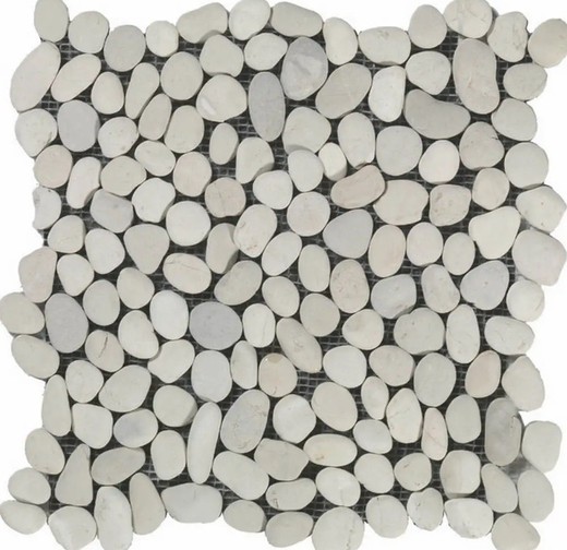 Mosaico piedra natural White PQ 30x30 cm Anjasora