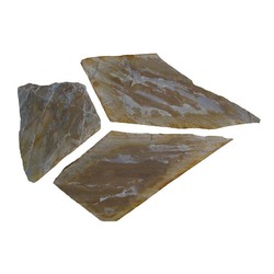 Pallet laja irregular Cuarcita rojo salmon oscuro Piedras de Galicia