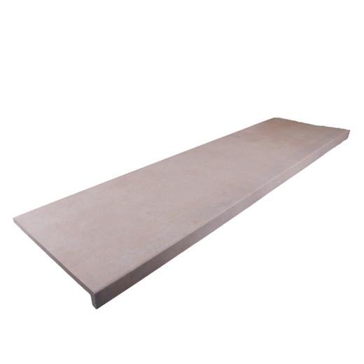 Peldaño Porcelánico recto 120 cm Urban Beige Gres de Aragón