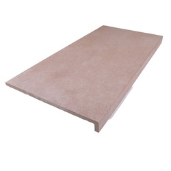 Peldaño recto 60 cm Urban Beige Gres de Aragón