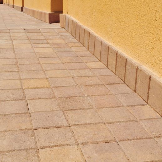 Adoquín loseta Jarama multicolor 3,5x15x15 cm Verniprens