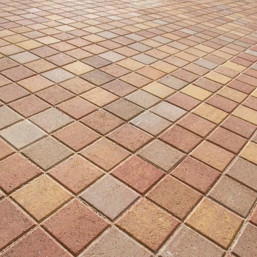 Adoquín loseta Jarama multicolor 3,5x15x15 cm Verniprens
