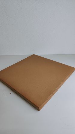 Revêtement de sol 24,4 x 24,4 cm, grès cérame naturel extrudé, grès d'Aragon
