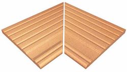 Caja esquina interior borde desbordante 33 x 44,4 x 11,9 cm  2 juegos Gres de Aragon