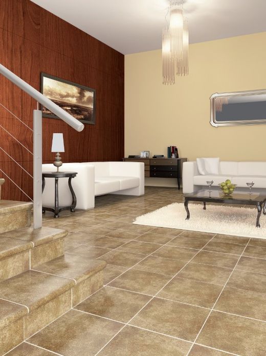 Pavimento gres extrusioando Mytho Tierra 33x33 cm  Gres Aragon