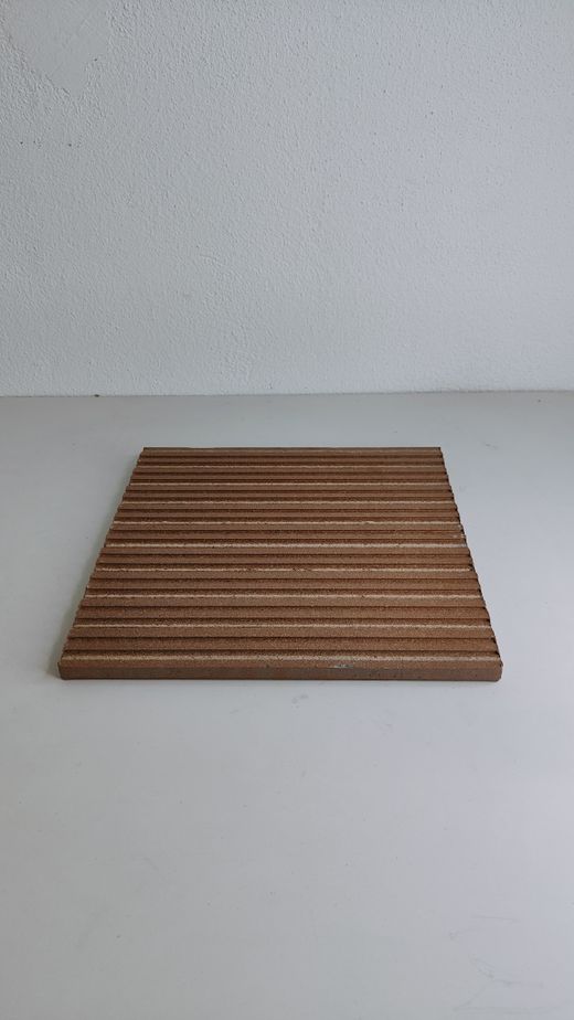 Pavimento gres extrusionado Base 31,4x31,4x1,2  cm  Greco Gres