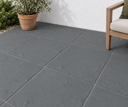 Carreau de béton Maro Anthracite 50x50x2,5 cm Verniprens