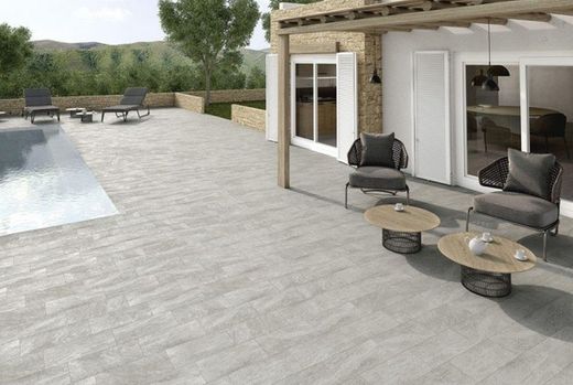 Gres Porcelánico Beyret perla 30,3x61,3x1 cm Tau