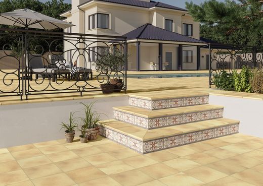 Gres Porcelanico Bulnes Arena  33,3X33,3x1,1 cm   9 Pzas  Tau