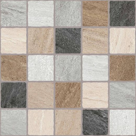Suelo porcelánico Calzada Tracia Mix 50x50 cm Codicer