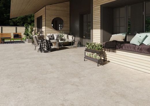 Baldosa exterior Caramon Noce 40x60x1 cm Tau