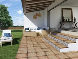Gres Porcelanico Querol marron 33,3X33,3x1,1 cm   9 Pzas Tau