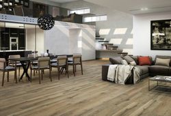 Pavimento exterior 1316 Roble 25X129,5 cm  Porcelanite
