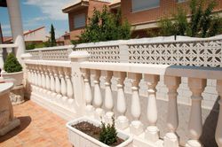 Corrimão de concreto 9x19x100 Florence Verniprens