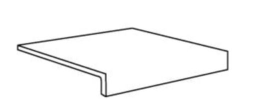 Peldaño escalera exterior 22,5x33x4 cm D'Anticato Bianco Natucer