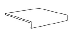 Peldaño porcelanico antideslizante 22,5x33x4 D'Anticato Muschio Natucer