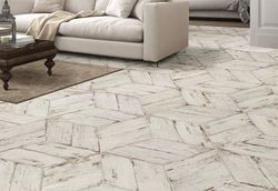 Peldaño porcelanico madera 32x32x4 Retro Blanco Natucer