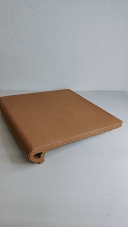 Degrau redondo natural 24,4x33x5,3x1,8 cm Aragon Gres