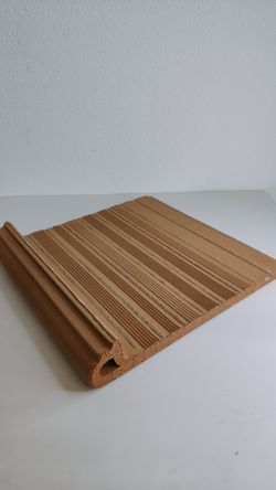 Degrau redondo natural 32,5 x 33 x 5,3 x 1,8 cm Aragon Gres