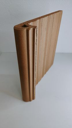 Degrau redondo natural 32,5 x 33 x 5,3 x 1,8 cm Aragon Gres
