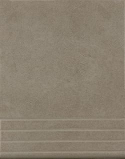 Peldaño romado Siena marrón 31,6x31,6 cm Benesol