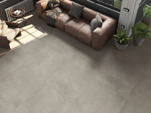Porcelánico antideslizante 1900 gris Porcelanite